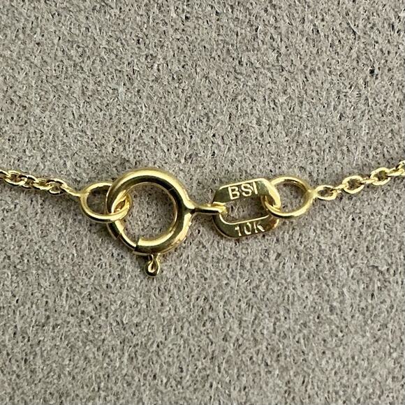 SOLID 10K Gold Cable Link Chain 1MM Necklace 24in BSI ~ NEW *LAST ONE* - Picture 5 of 10